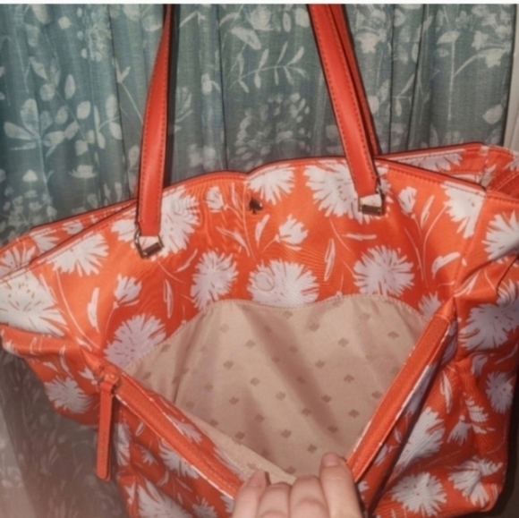 NWOT XL  KATE SPADE JAE WILD BLOSSOM TOTЕ - Picture 3 of 8